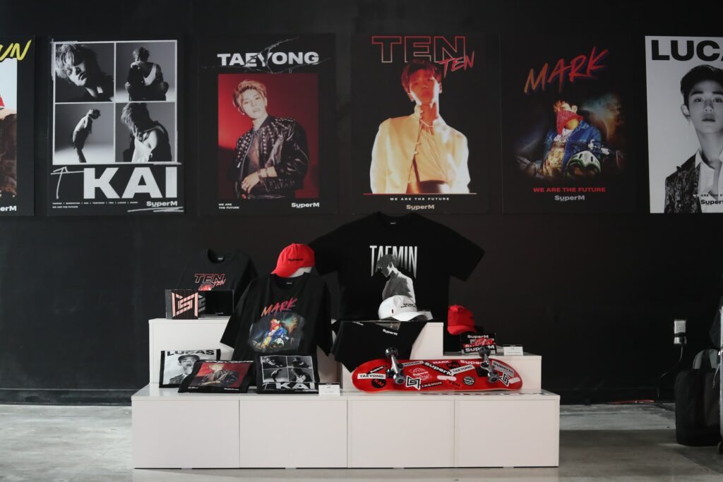 Kpop tours will not be complete without shopping for merchandise