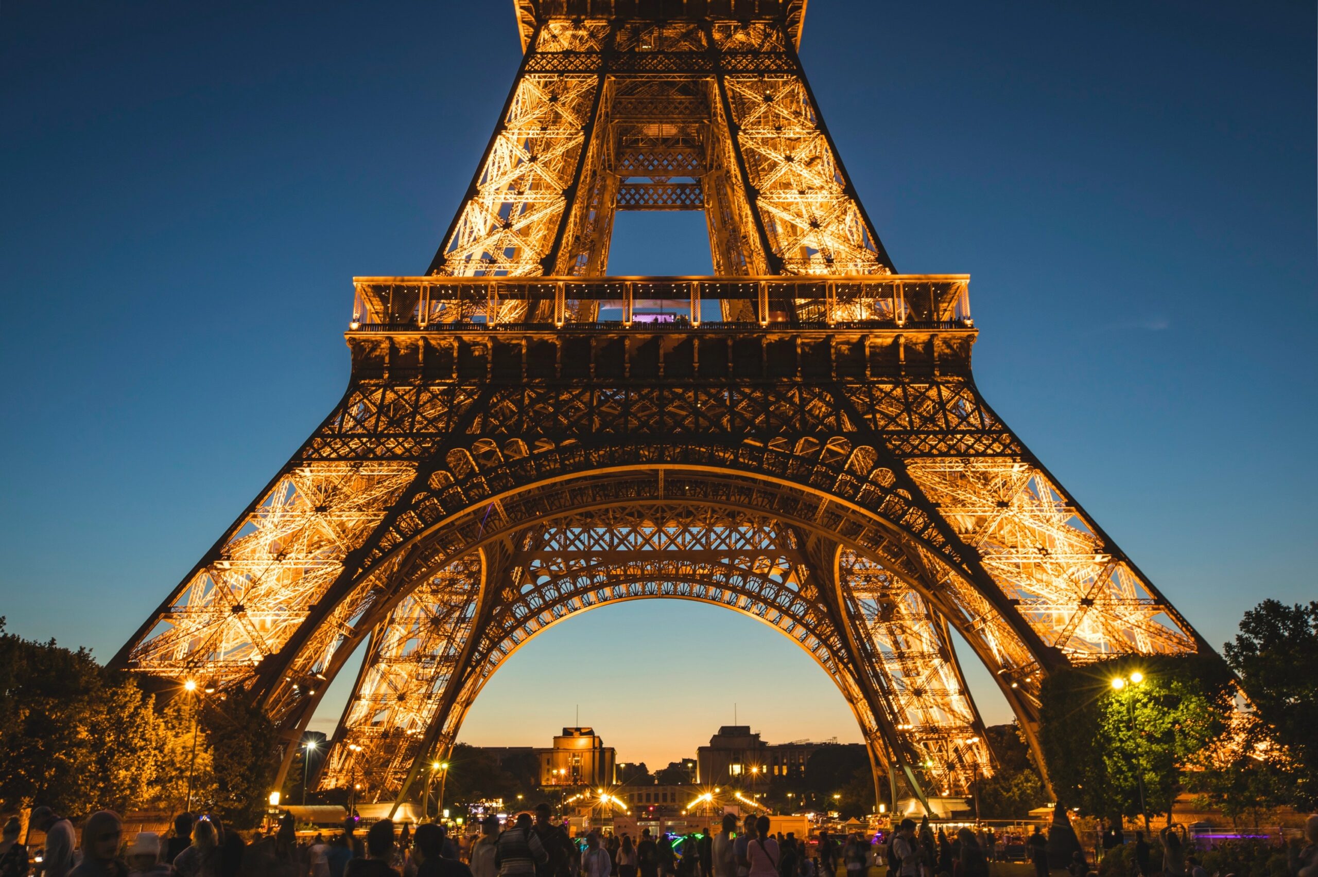 low angle photo of Eiffel Tower in Paris