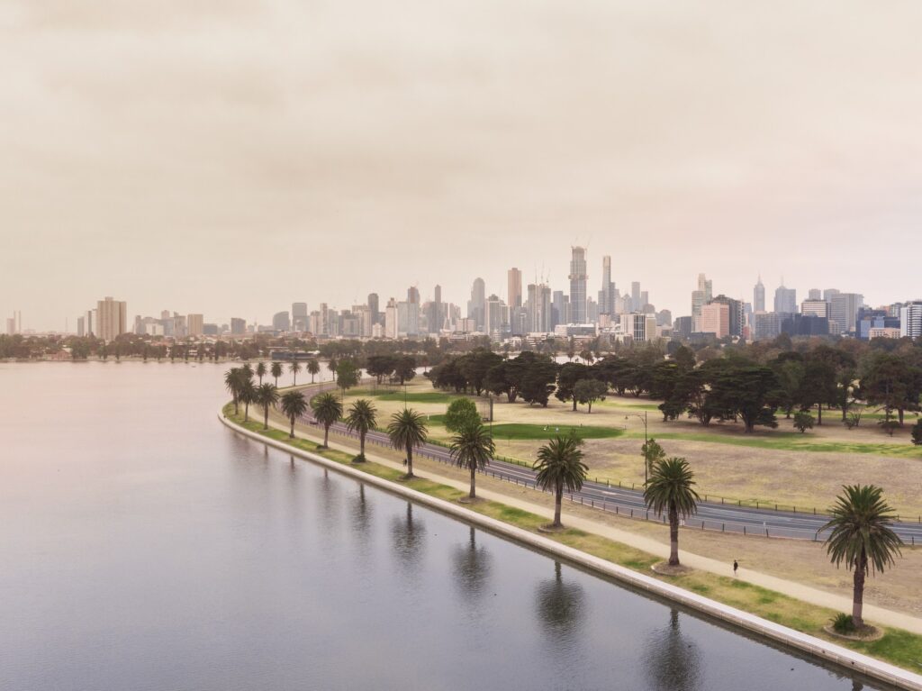 Melbourne, Australia during the day