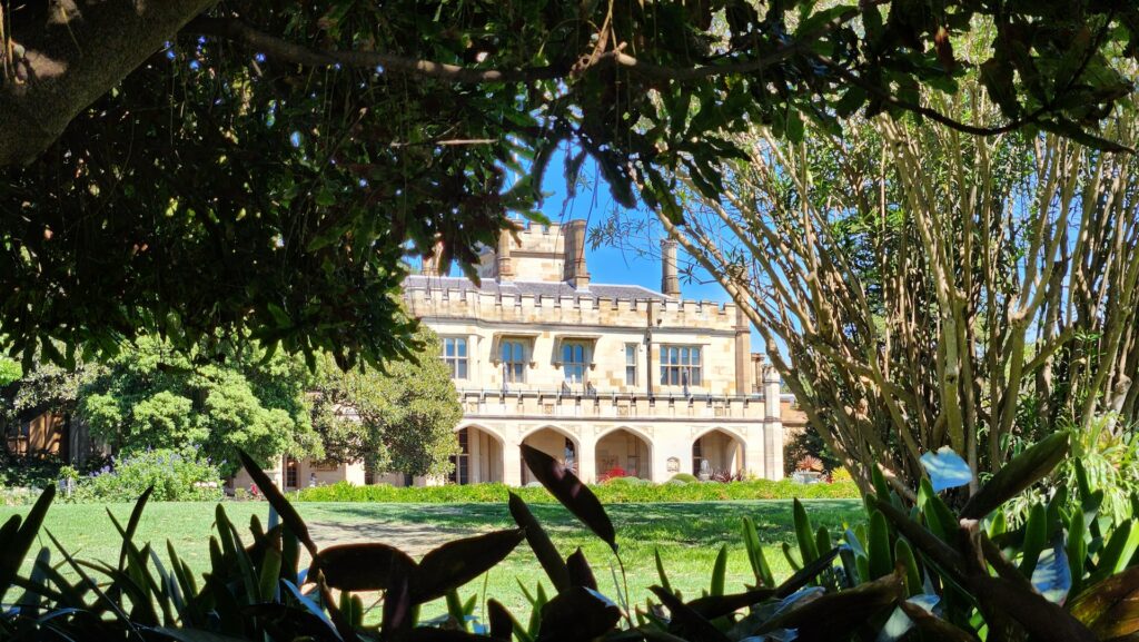 Government House, one of the most historic houses in Sydney