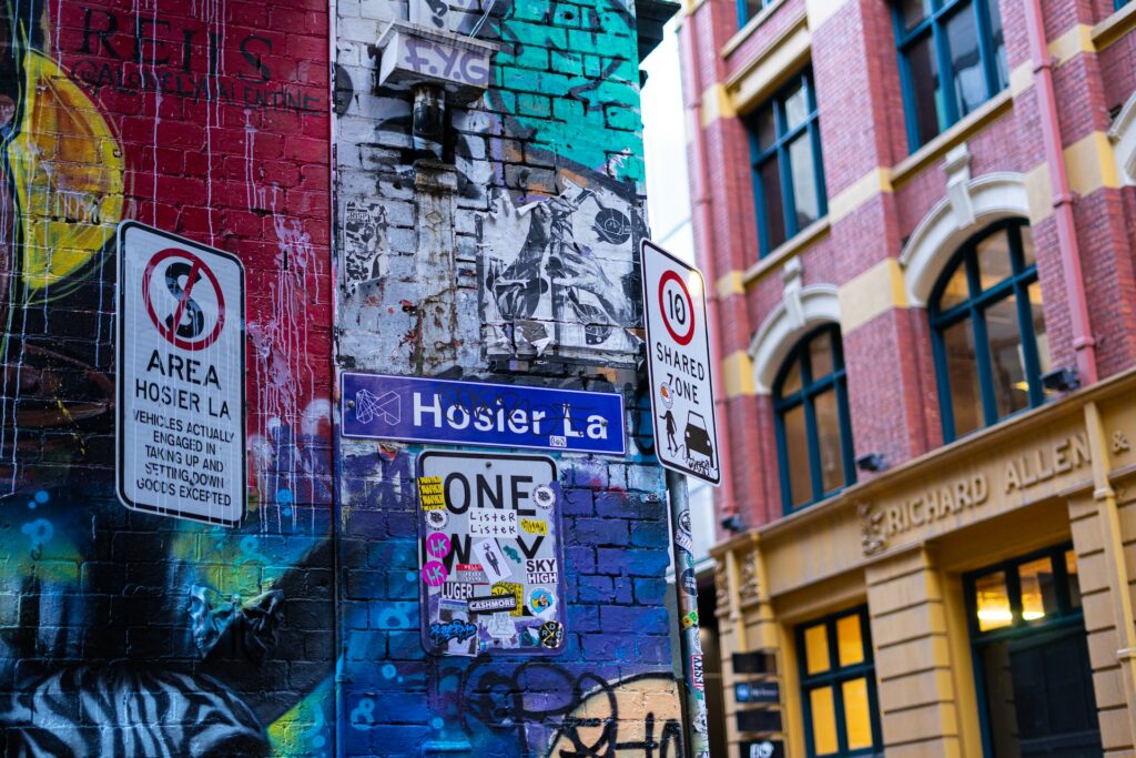 Hosier Lane, an off the beaten path destination in Melbourne