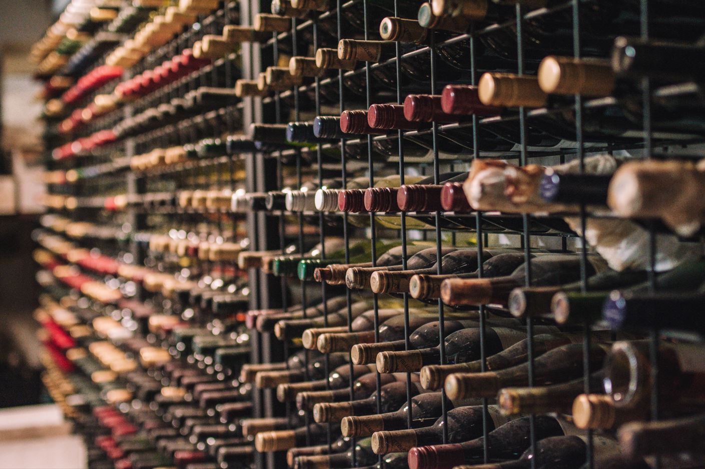 a selection of wines on a rack, which can be enjoyed during wine tours in Perth, Wester Australia