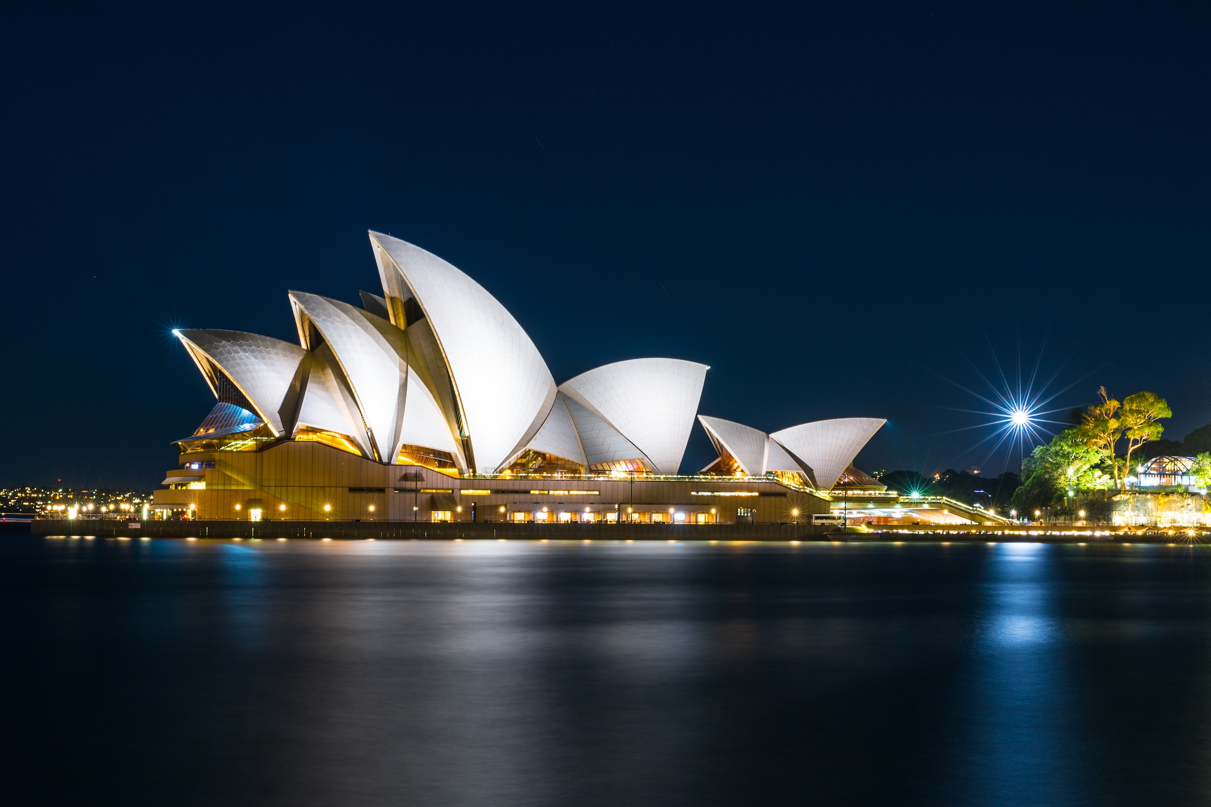 Sydney, Australia at night